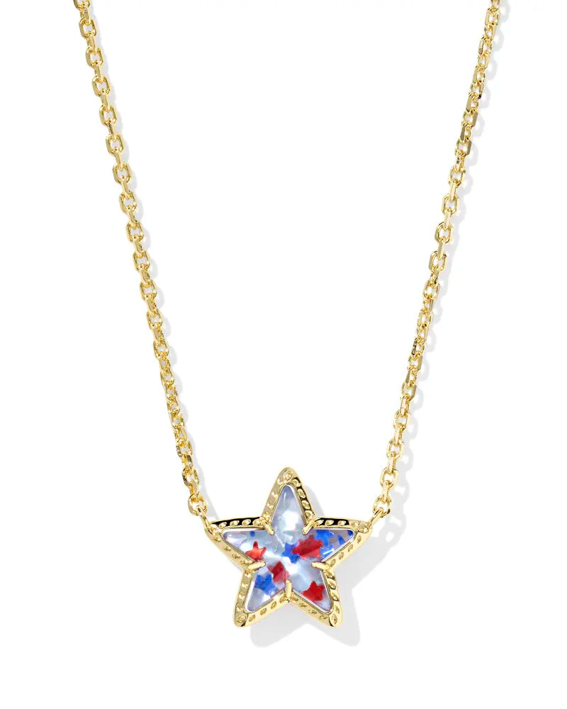KENDRA SCOTT Cassidy Gold Short Pendant Necklace