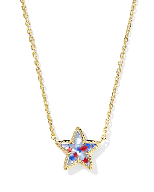 KENDRA SCOTT Cassidy Gold Short Pendant Necklace