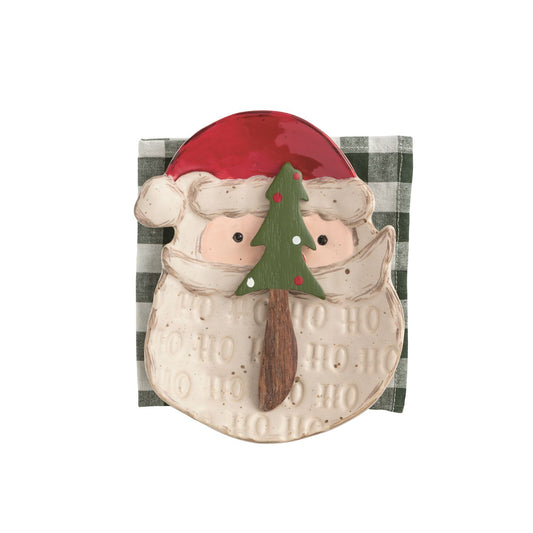 Santa Tray & Towel Set