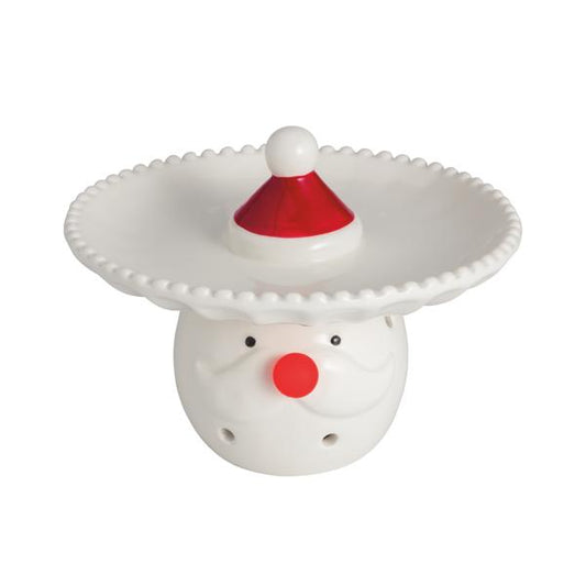 MUDPIE Santa Light-Up Candy Tidbit Pedestal