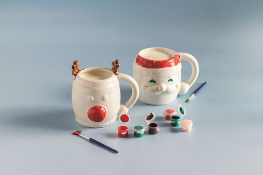 MUDPIE  Santa Paint-Me Mug
