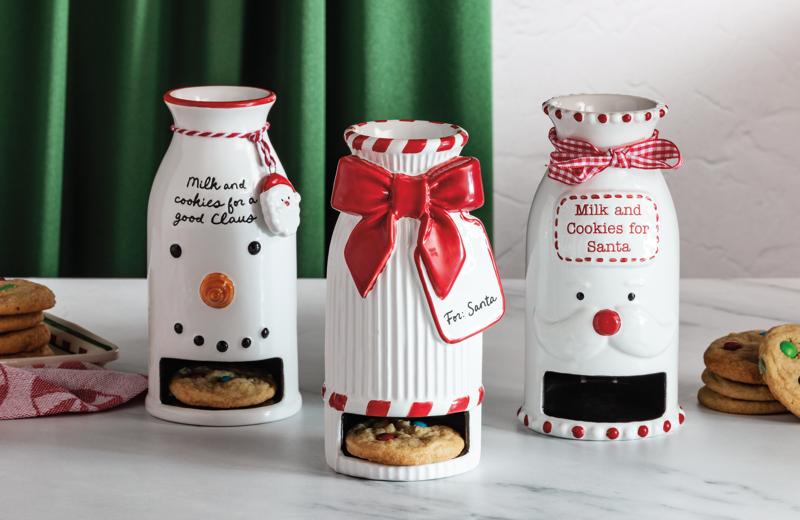 MUDPIE Santa Milk & Cookie Pitcher