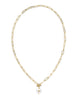 KENDRA SCOTT Sasha Heart Gold Link and Chain Necklace