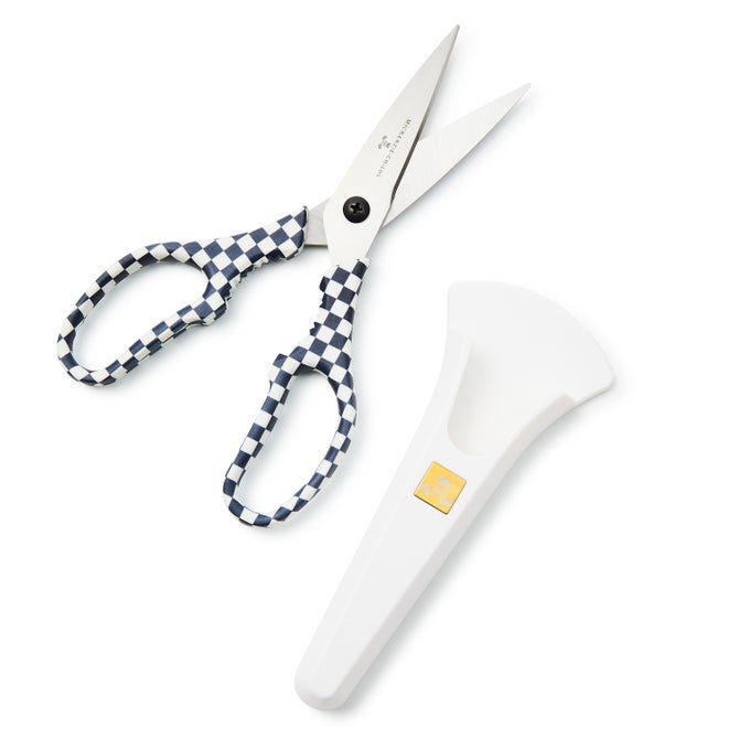Black & White Check Kitchen Shears