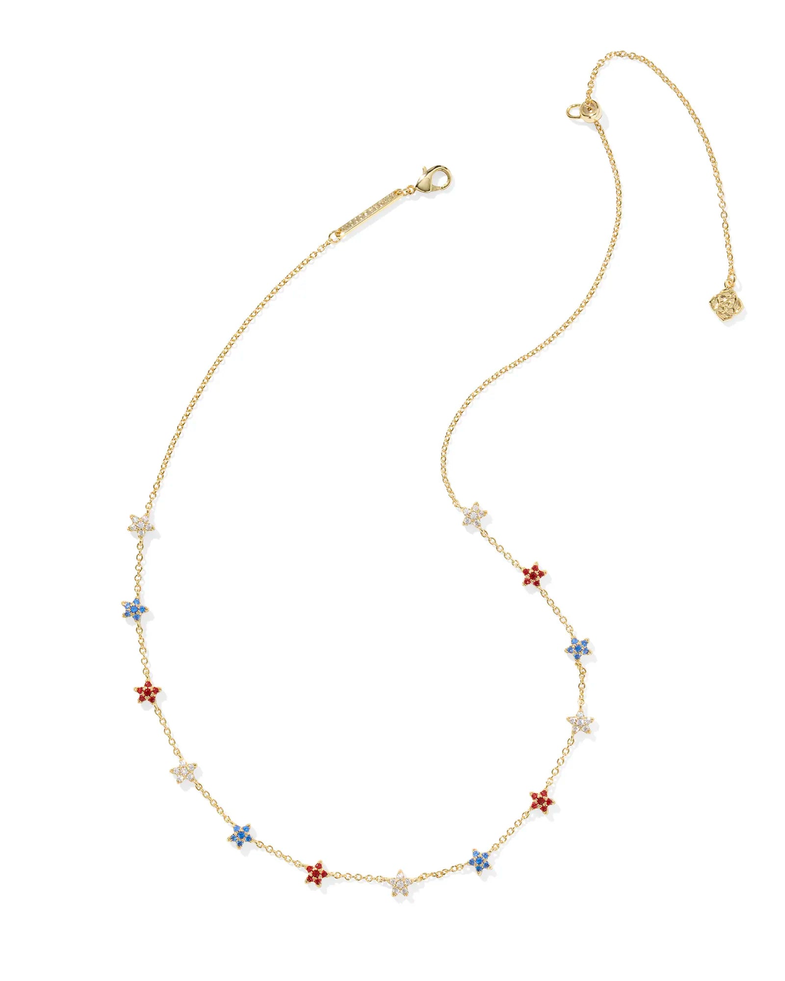 KENDRA SCOTT Sierra Star Gold Crystal Strand Necklace – Kiki's