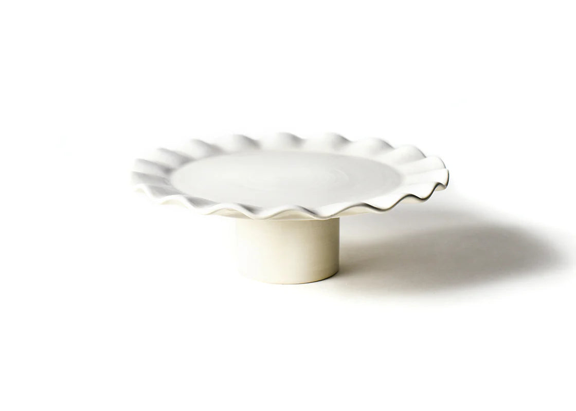 Coton Colors  Signature White 11in Cake Stand