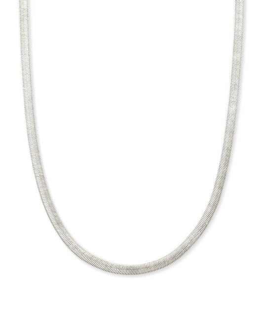 KENDRA SCOTT Kassie Chain Necklace in Silver