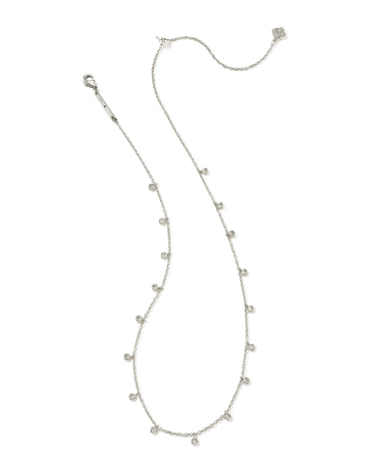 KENDRA SCOTT Amelia Chain Necklace in Silver