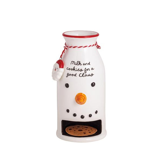 MUDPIE Snowman Milk & Cookie Pitcher