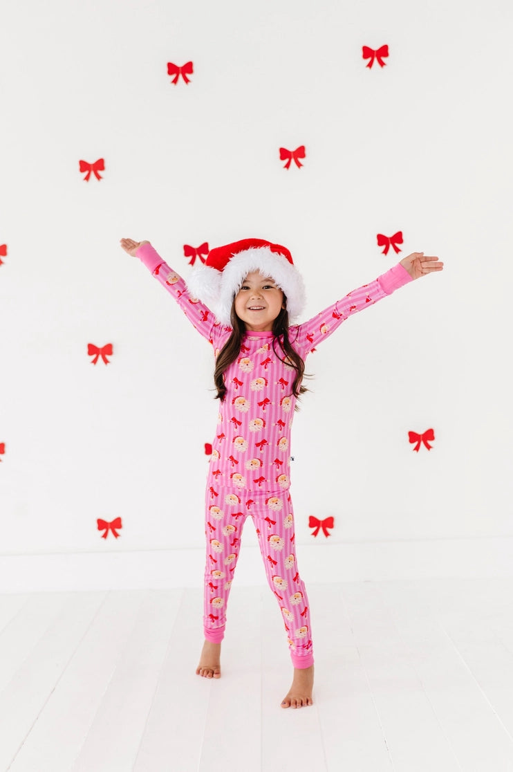 Kiki + Lulu Santa Soirée Kids Pajamas
