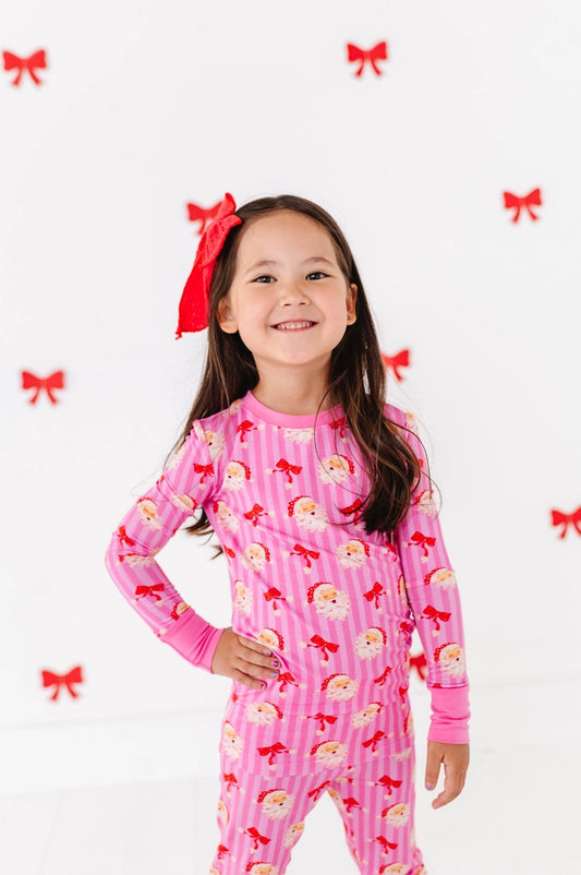 Kiki + Lulu Santa Soirée Kids Pajamas