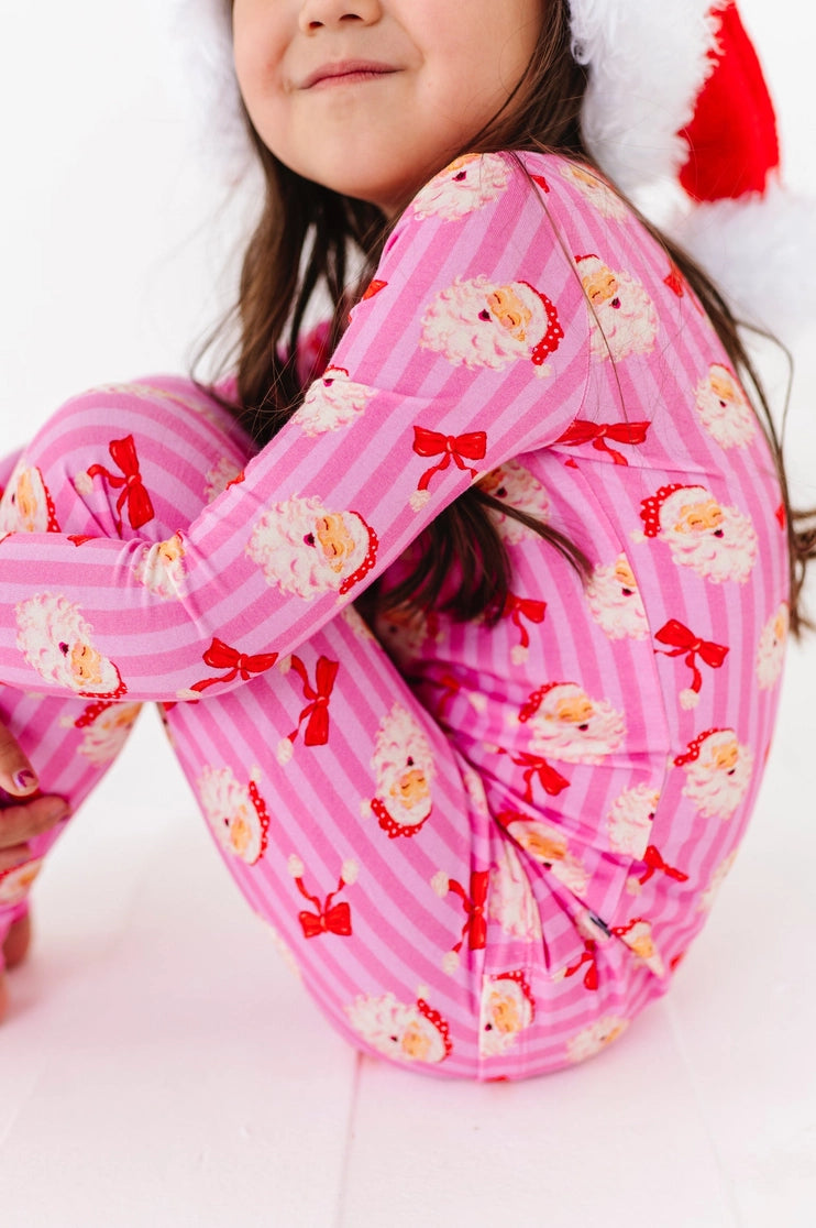 Kiki + Lulu Santa Soirée Kids Pajamas