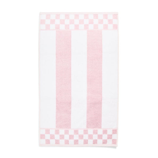 Rosy Stripe Hand Towel