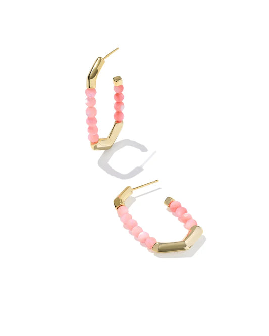 KENDRA SCOTT Sylvia Gold Hoop Earrings
