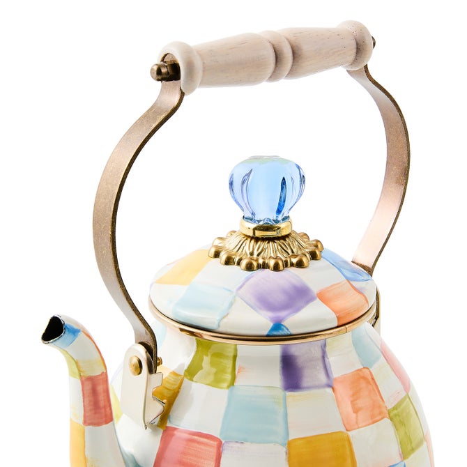 Confetti Check 2 Quart Tea Kettle