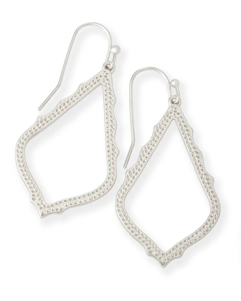 KENDRA SCOTT Sophia Drop Earrings in Silver