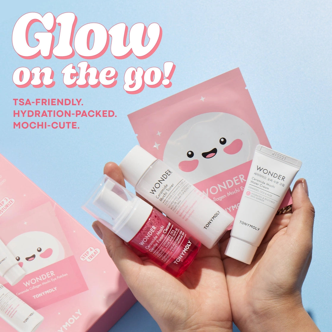TONYMOLY Mochi Ceramide Essentials Skincare Set