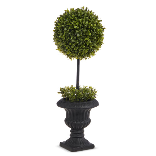 20.5" POTTED BOXWOOD TOPIARY