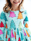 Oh Christmas Tree  Pocket Twirl Dress