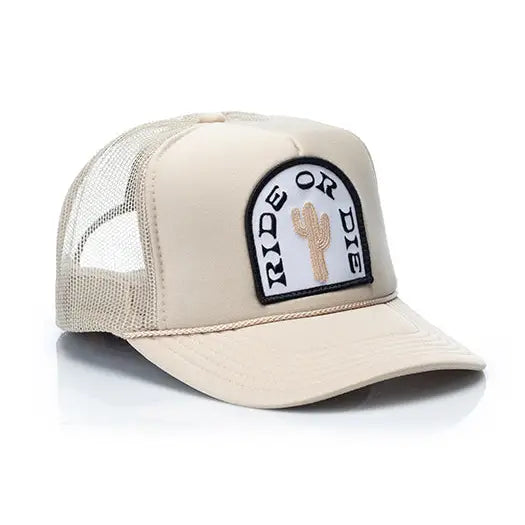 Ride or Die Patch Trucker Hat