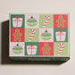 4Pairs Green Monster Grinch Christmas Bundle Gift Socks Set