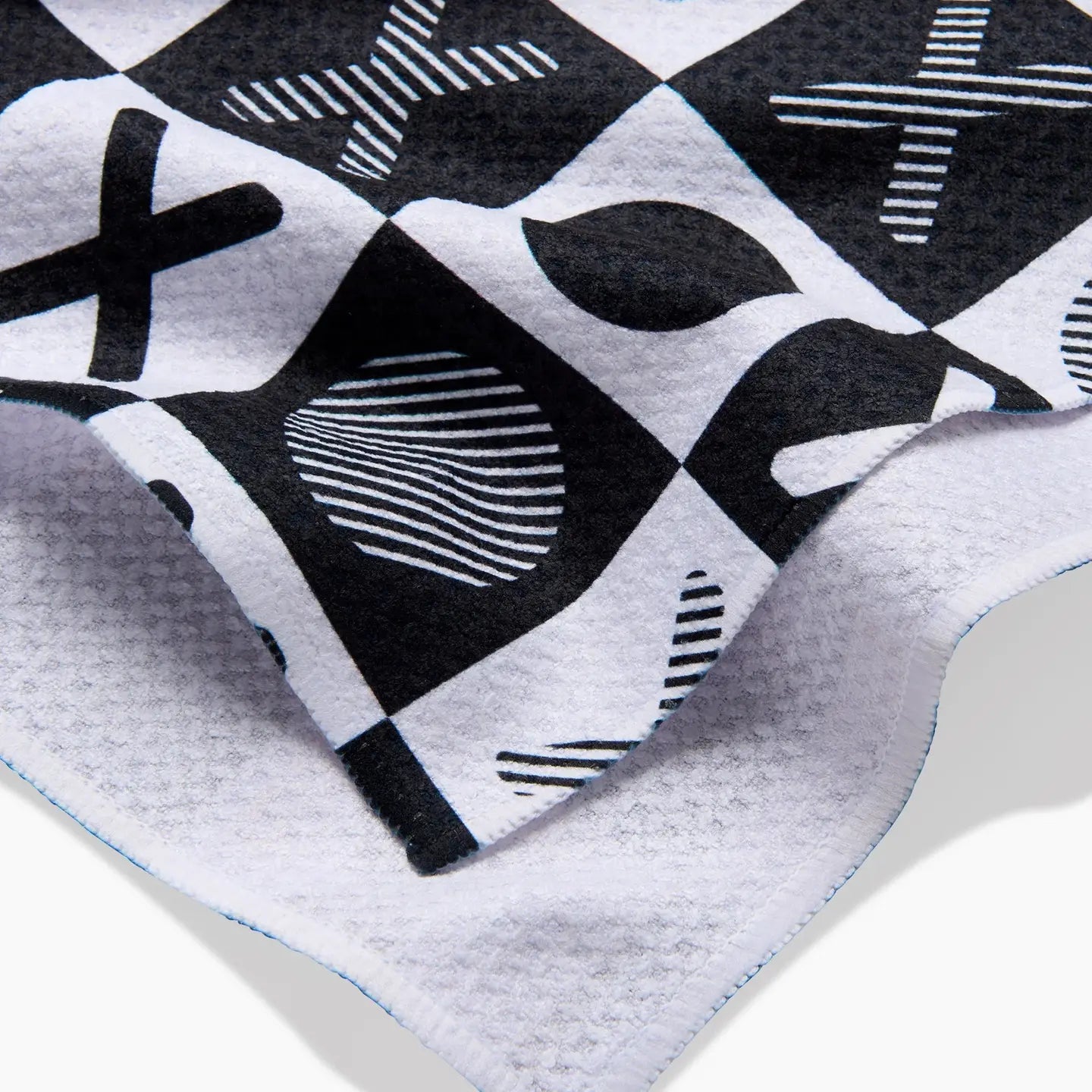 Geometry Checkered Xoxo Tea Towel