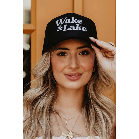 Wake & Lake Foam Trucker Cap