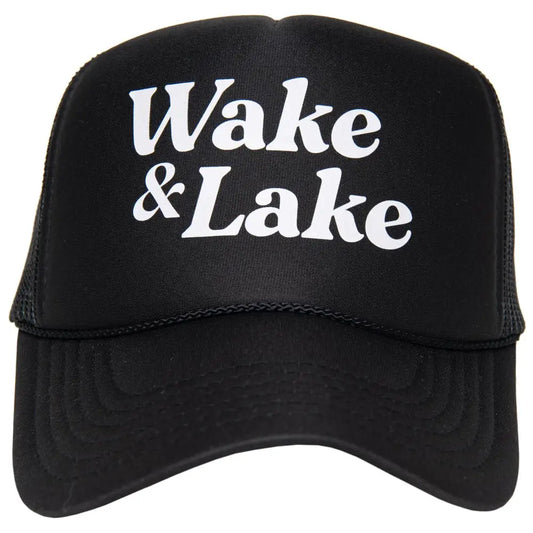 Wake & Lake Foam Trucker Cap