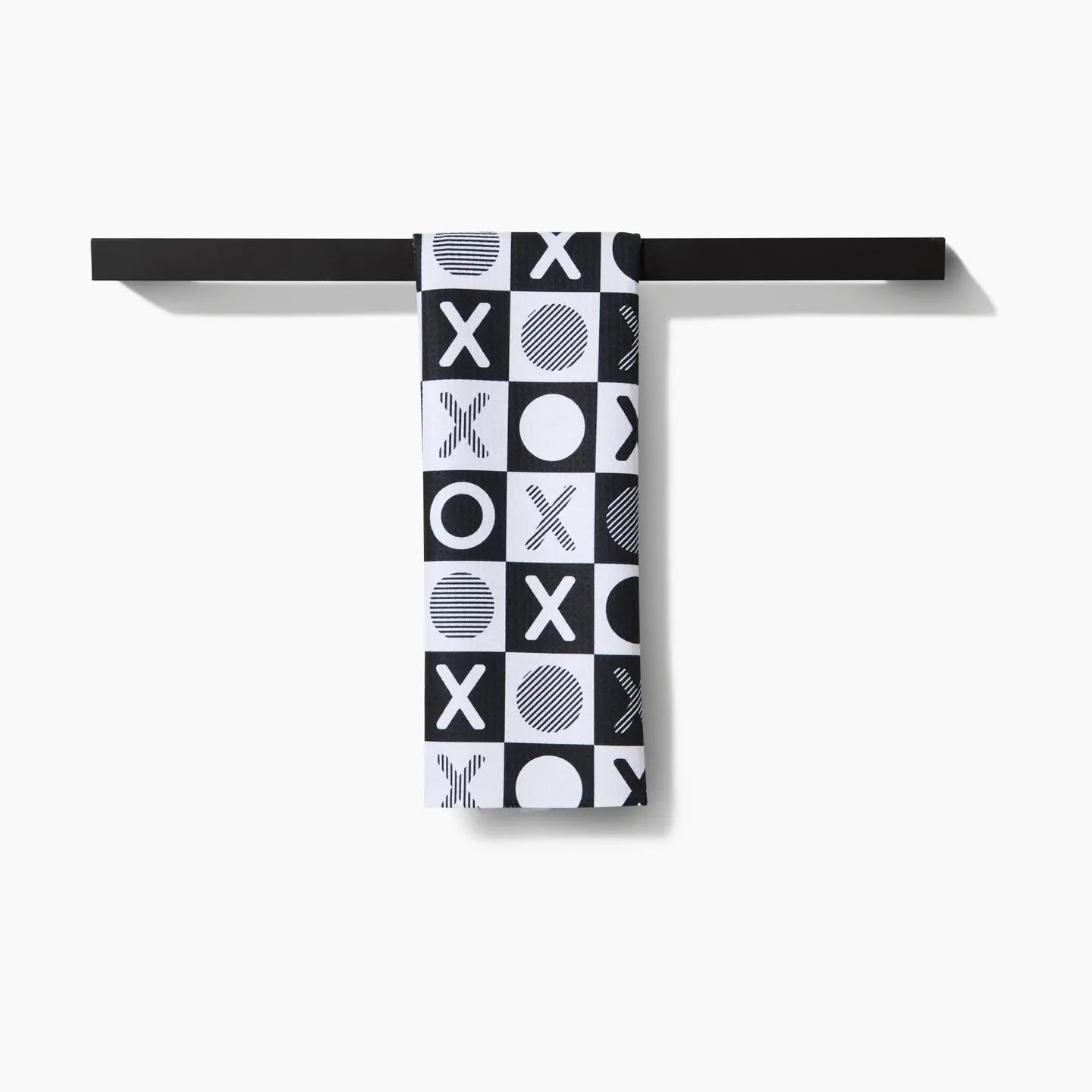 Geometry Checkered Xoxo Tea Towel