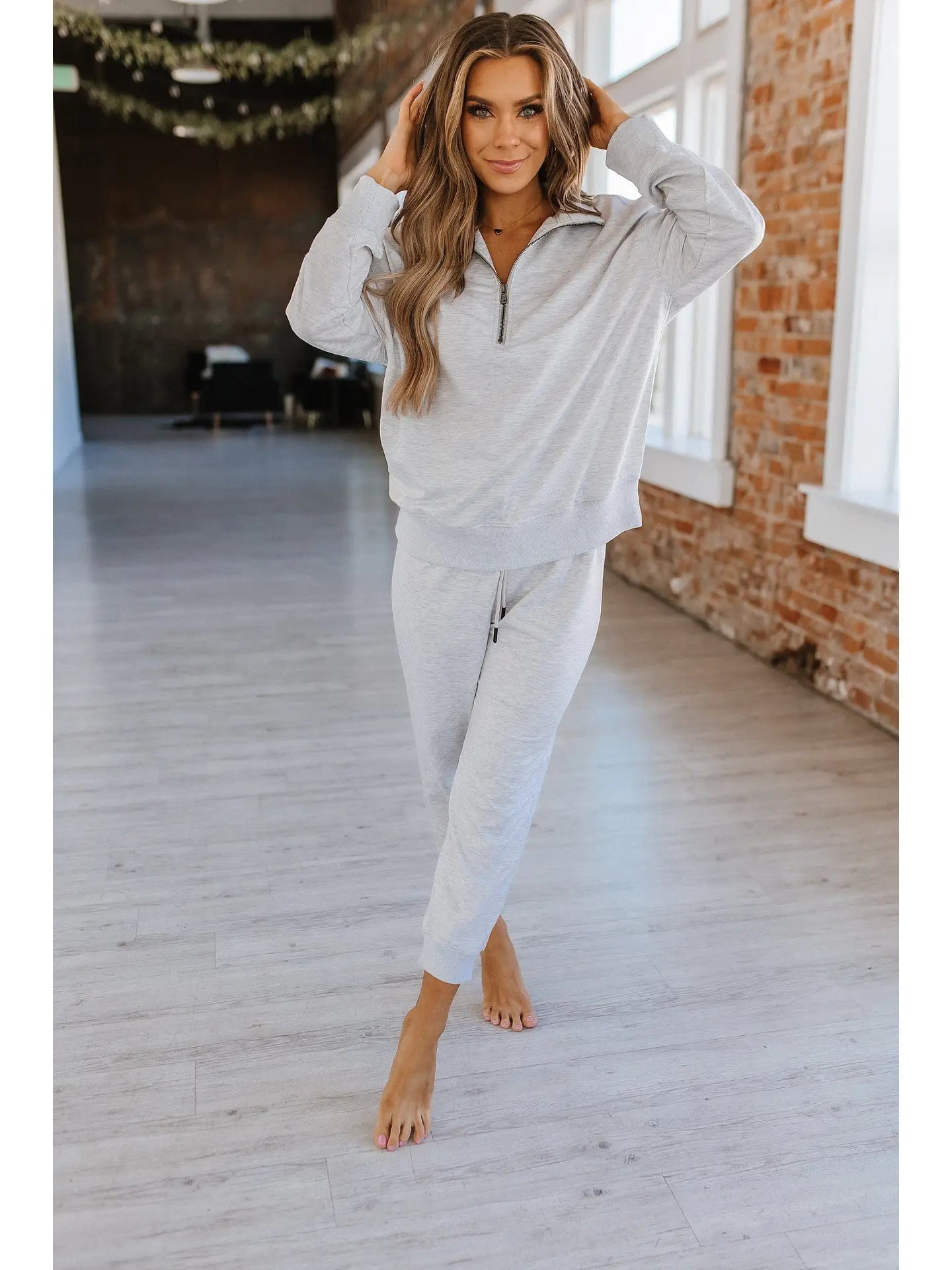 Alison Half Zip Loungewear Set