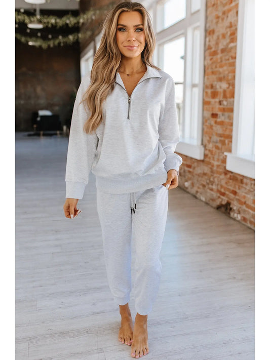 Alison Half Zip Loungewear Set