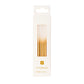 White & Gold Candles - 16 Pack | Birthday Party