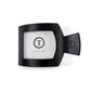TELETIES Square Flat Hair Clip | Med. | Jet Black