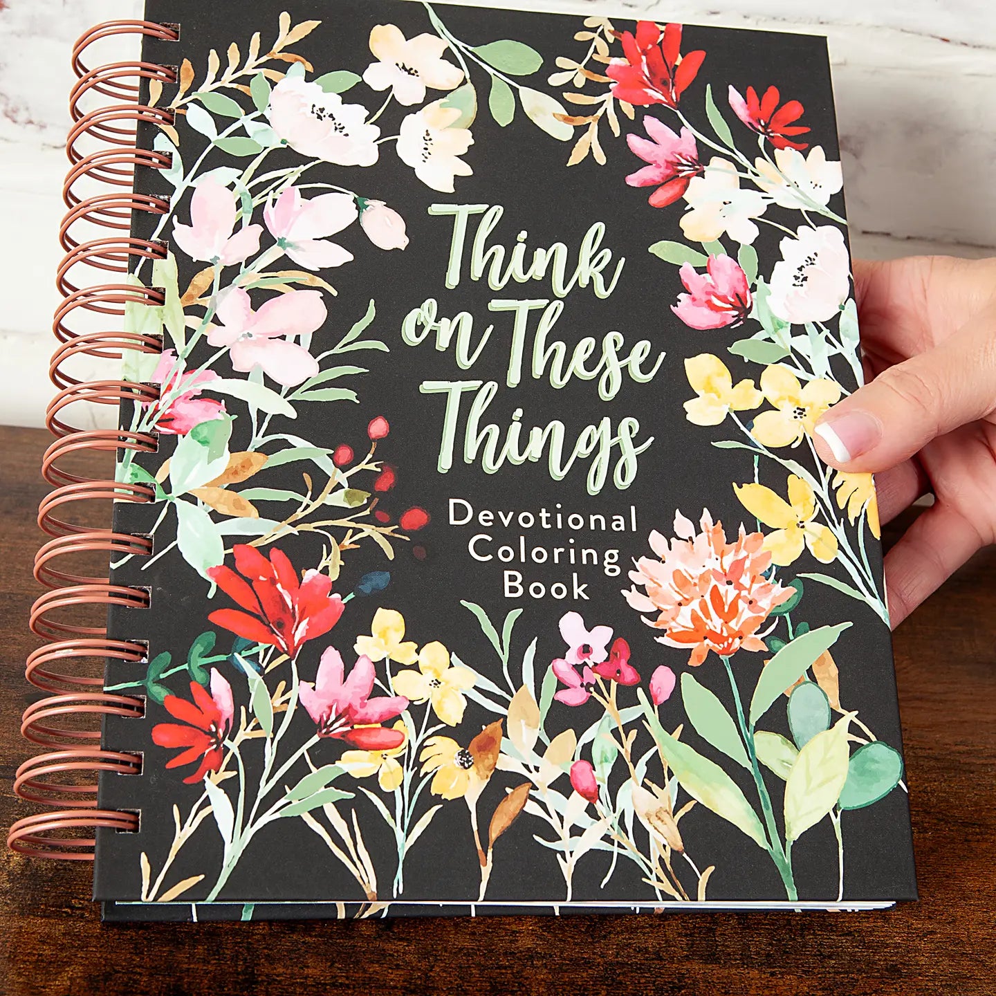 Think On These Things (Devotional Coloring Book)