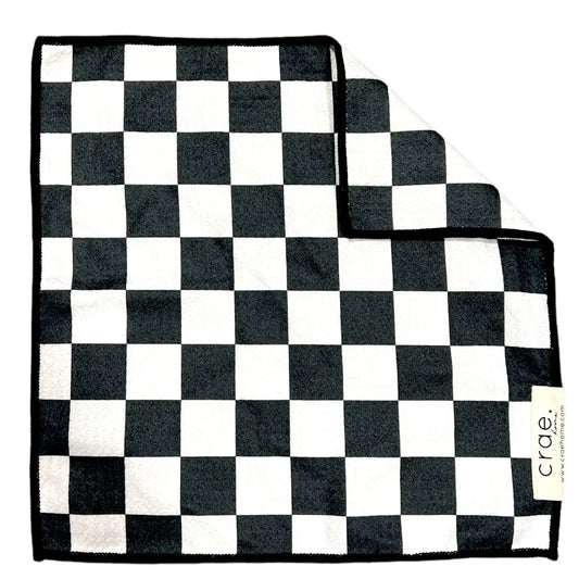 Crae.Home Checkmate: Double-Sided Washcloth