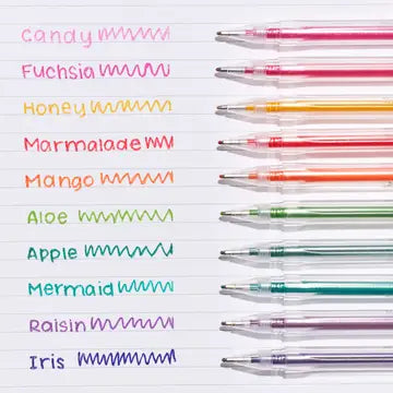 Erin Condren Design Glitter Gel Pen 10-pack