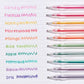 Erin Condren Design Glitter Gel Pen 10-pack