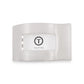 TELETIES Flat Rectangle Hair Clip | Medium | Coconut White
