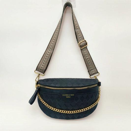 Pyramid Check Everyday Belt Bag，Crossbody BAG