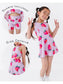 Strawberries Open Sides Dress (with Detached Shorts!)