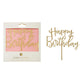 Rose Happy Birthday Cake Topper | Birthday Party