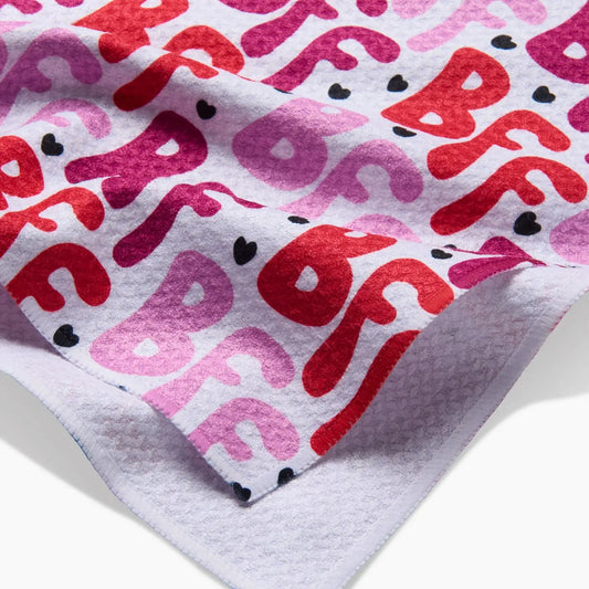 Geometry Best Friends Forever Tea Towel