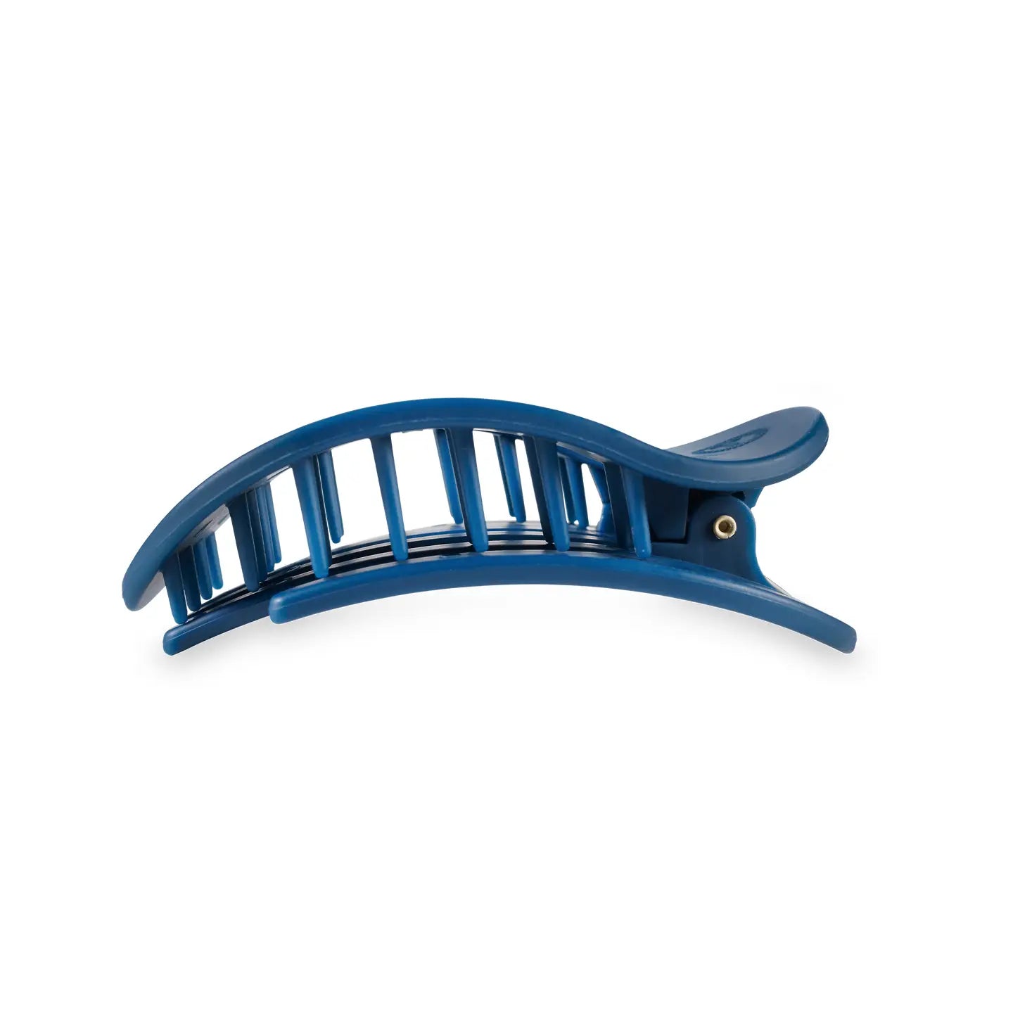 TELETIES Round Flat Hair Clip | Med. | Midnight Rain