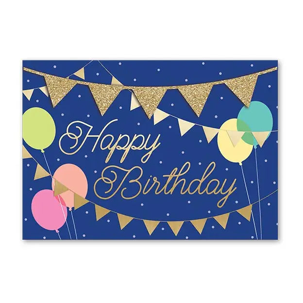 Greeting Card - Birthday Banners