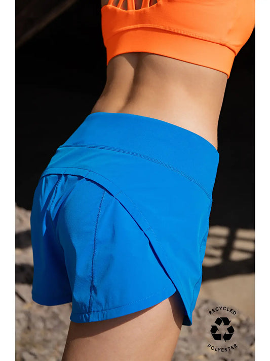 Stretch Woven 2 in 1 Active Shorts