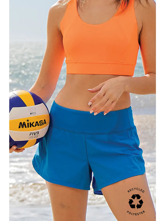 Stretch Woven 2 in 1 Active Shorts