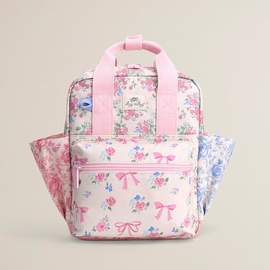 Itzy Ritzy Itzy Bitzy Backpack  Ribbons + Roses