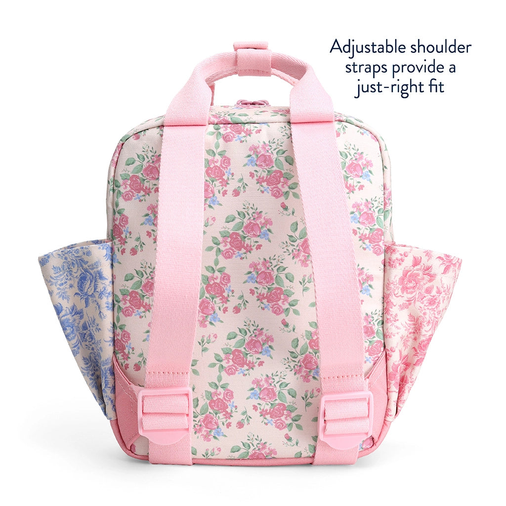 Itzy Ritzy Itzy Bitzy Backpack  Ribbons + Roses