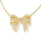 KENDRA SOTT Krista Bow Ashton Necklace Set Gold/Pearl