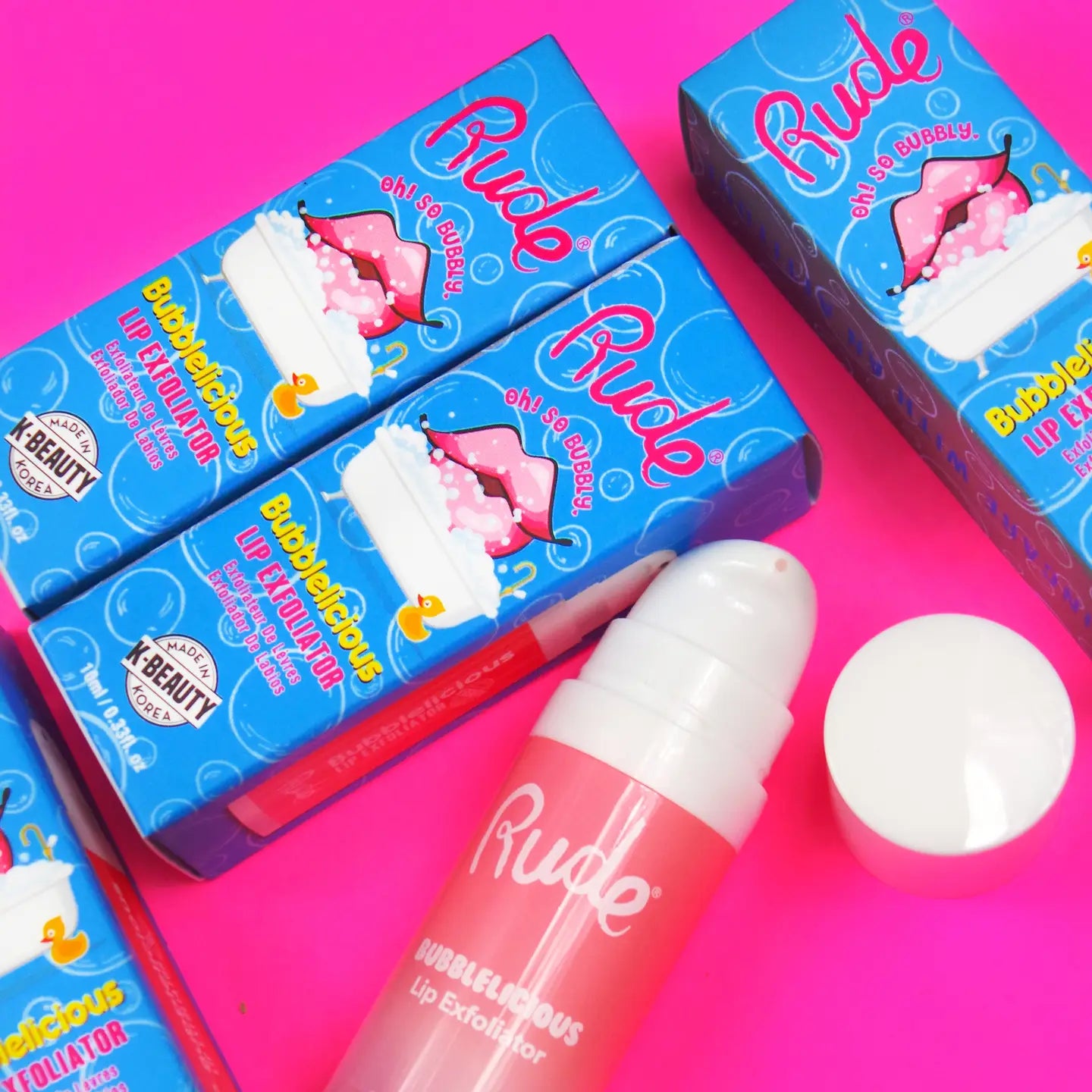 Rude Cosmetics Bubblelicious Lip Exfoliator